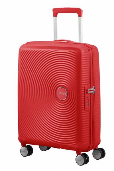 American Tourister Soundbox spinner Coral Red
